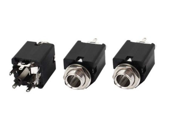 Vertical PCB Mounted Small Electrical Connectors 5 Pin Female Jack Socket